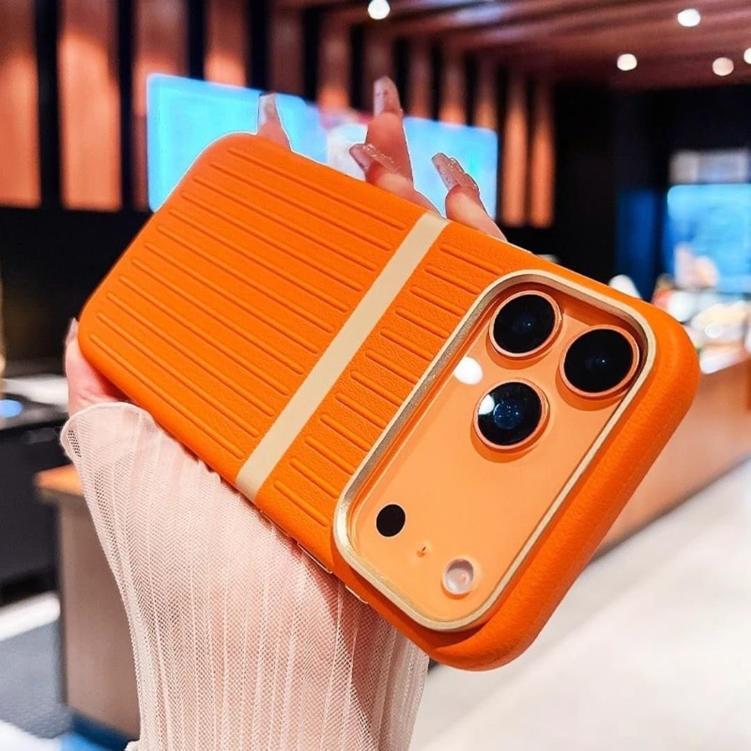 PU Leather Magnetic Skin Feel Phone Case for iPhone