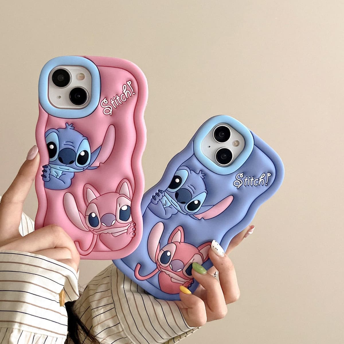 Cute Cartoon Stitch Soft Silicone Mobile Phone Cover