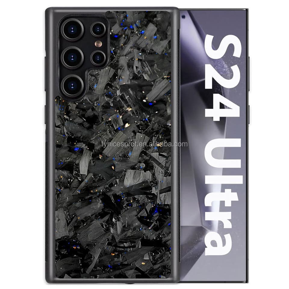 Real Forged Carbon Fiber+TPU Phone Case