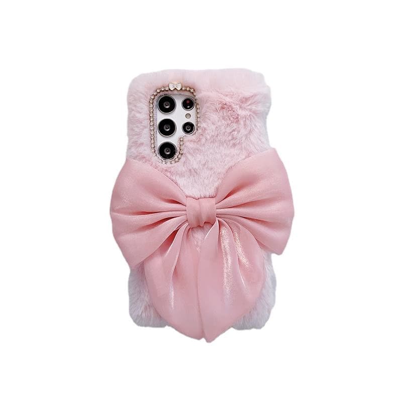 Delicate Girl Plush Phone case