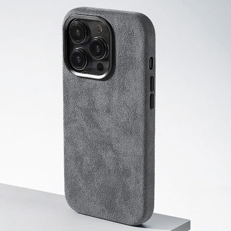 European and American Applicable Phone Case High-End Suede New Protective Case