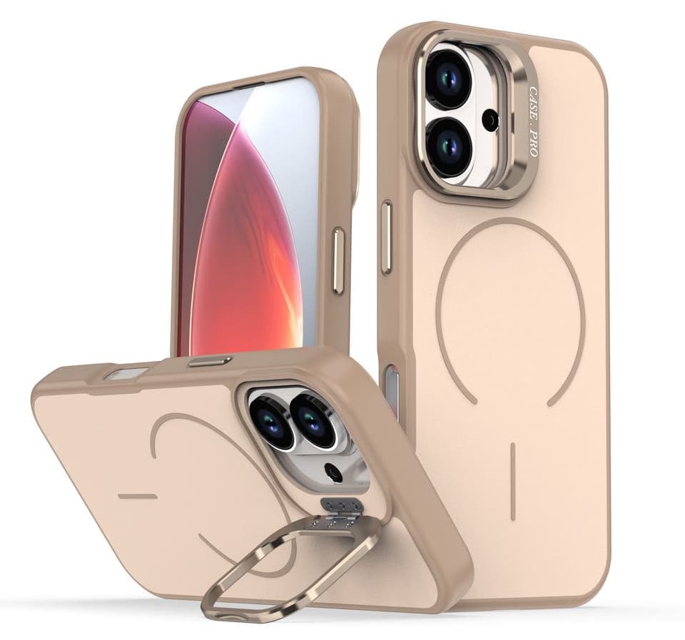 TPU High Transparency Magnetic Lens Holder Anti-drop Phone case